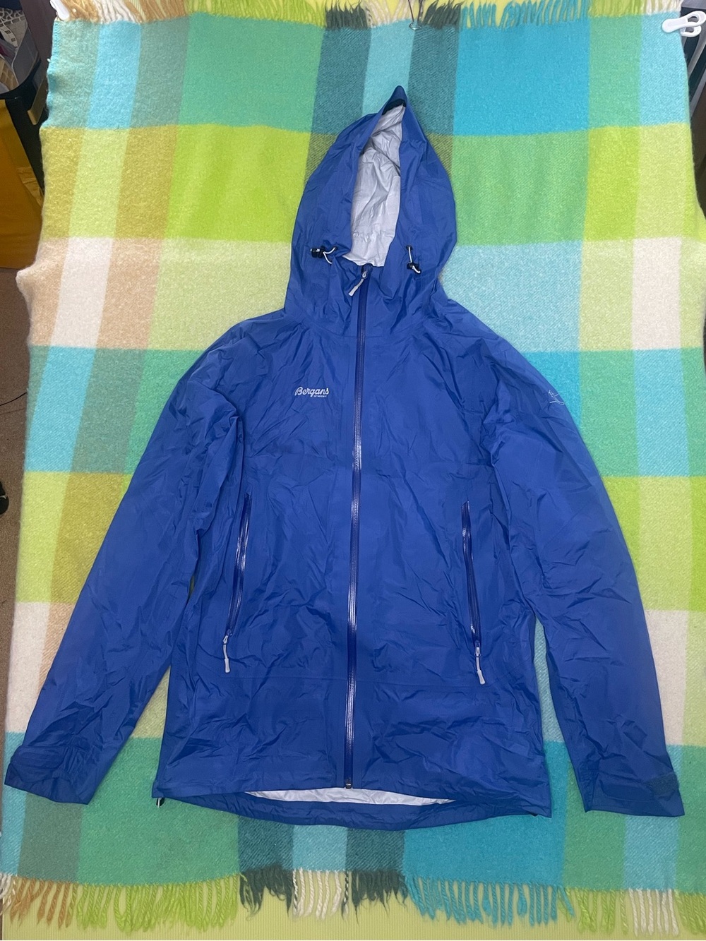 BERGANS OF NORWAY RaincoatJacket Coat 5070 Sky Hooded Men